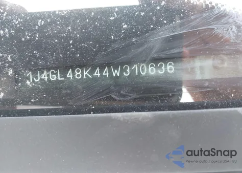 2004 Jeep Liberty Sport from USA, damaged, VIN 1J4GL48K44W310636